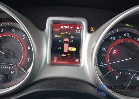 2013 Dodge Journey Crew z USA, uszkodzony, nr VIN 3C4PDDDG2DT589806